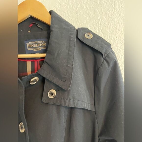 Pendleton Classic Trench Raincoat, Women’s, XL - Picture 11 of 11